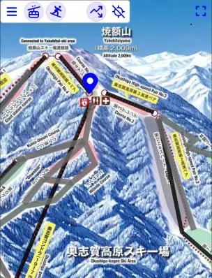 Viewing SkiMaps